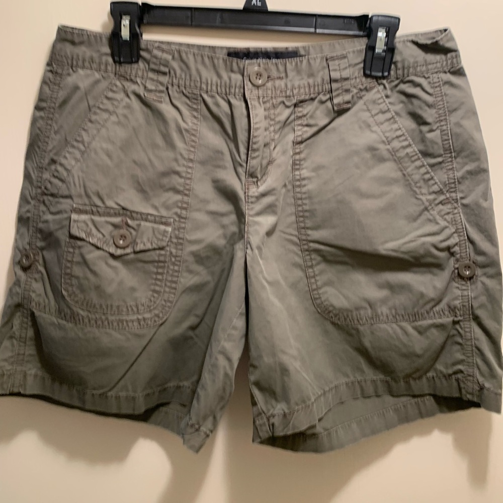 Calvin Klein shorts.